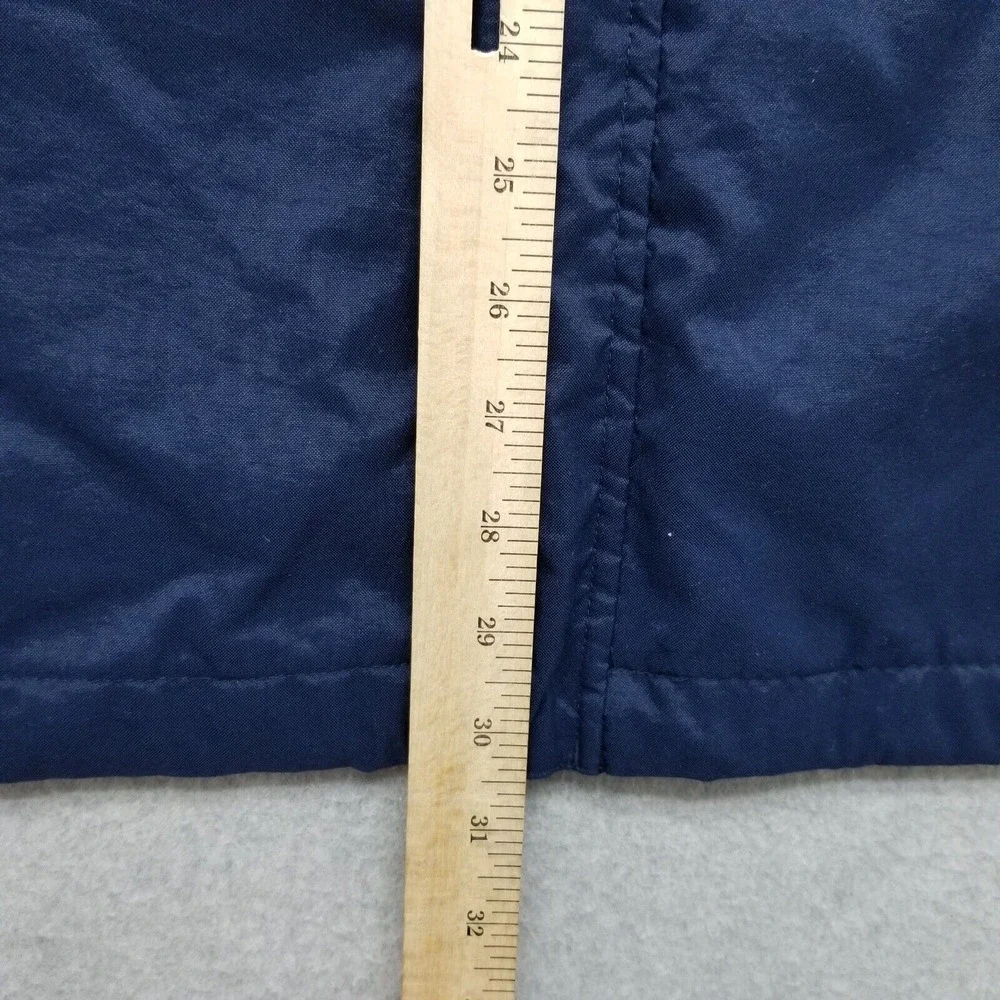 Nike Jacket Mens Large Blue Full‎ Zip Pockets Nylon Windbreaker